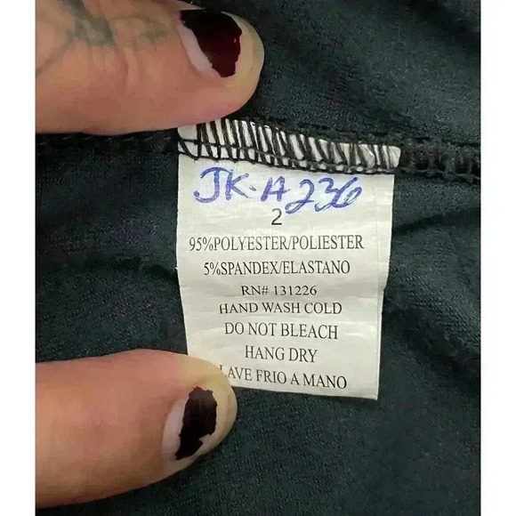 Velveteen Dark Blue Jogger Pants LARGE Stretch Drawstring Elastic Waist Women's - Picture 3 of 11